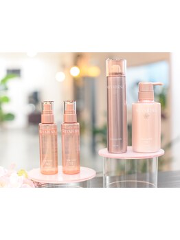 【hair design Lilou】は髪に優しいこだわりの商材を使用☆お疲れなあなたを癒しの空間へご招待♪