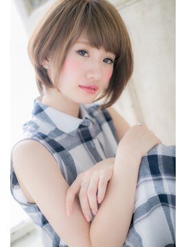 モッズ ヘア 福岡姪浜店(mod's hair) *mod's姪浜*…あふれる透明感♪ピュアボブc