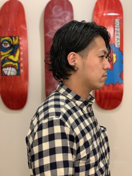 ヘアールームロッソ 白山店(HAIR ROOM ROSSO) ミディアムパーマ