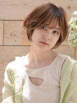 ロアー 葛西店(RAWR hair)&nbsp;【RAWR】ひし形_くびれショート_シースルーバング