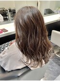 脱白髪染めシークレットハイライトビターブラウンお客様ヘア☆