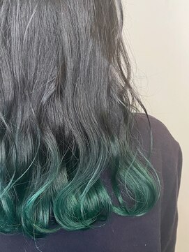 ジェイエルビー(JLB) 【JLB・yuu】裾カラー/グリーン