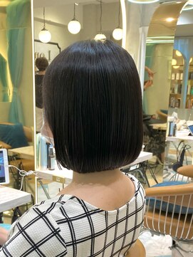 ロンドプランタン 恵比寿(Lond Printemps) 大人かわいいぱつっとボブワンレンボブ外はねボブ