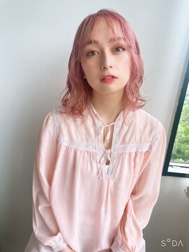 ザ オーダー(THE ORDER) 透け感ピンクカラー