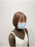 ハニーベージュボブ