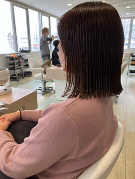 ヘアークラフト アニー 南郷18丁目店(HAIR CRAFT Annie) 外ハネボブ