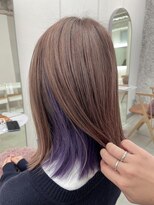 リル(re'll) 《花屋併設》ラベンダー/寒色系カラー/ミルクチョコレート◎20代
