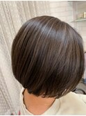 ショートボブ　ハイライト　透明感　艶髪＠田代3/21