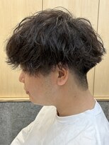 ニアウ 伊勢崎連取店(Niau)&nbsp;メンズマッシュパーマツイストスパイラルパーマ波巻きパーマ