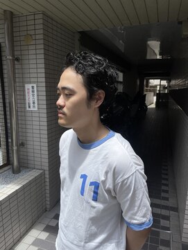 ウェルネス(Wellness) ハイライト波巻きマッシュアップバング束感ショート34