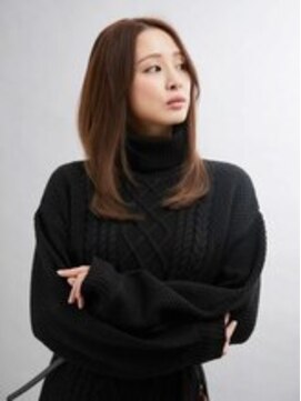 ヘアーカッティングガーデン ジャック モアザン 松山店 ナチュラルストレート ［松山市駅/白髪ぼかし］