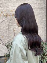 キャロル(CAROL) 艶髪グレージュの韓国巻き髪