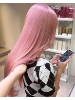 ベレーザ 渋谷(BELEZA)&nbsp;5175ニュアンスカラーホワイトピンクオンブレミルクティーピンク