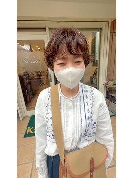 ホヌン 茅ヶ崎(Honnun) マッシュショートのゆるっとパーマ/茅ヶ崎