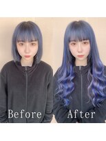 あるじゃんすー 名古屋店&nbsp;ブルーバイオレット#シールエクステ#大人かわいい#名古屋