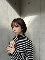 エクリボンヌ(equri bonne)&nbsp;ボブ×水素カラー