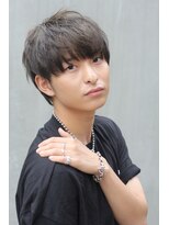 オグジュアリー 表参道(aux.) ツイストスパイラルパーマツーブロックマッシュメンズマッシュ