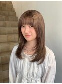 レイヤー/ストレート/セミロング