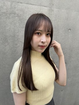 レスピア 銀座中央通り店(Respia) さらツヤロング×酸性ストレート【銀座/有楽町】30代40代50代