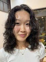 ナループロアオハナ(Nalu pu loa ohana) レイヤーパーマ/ウルフパーマ/レイヤー/ウルフカット/パーマ