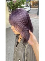 ゼスト フィーノ(ZEST fino)&nbsp;1ブリーチで出来るラベンダーカラー