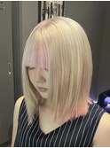 #デザインカラー#ペールピンク#ホワイトベージュ#ハイトーン