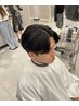 【村上限定】カット＋メンズ曲がる縮毛矯正￥27500→22000