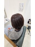 大人女性に大人気!手入れいらず、大人のウルフボブ