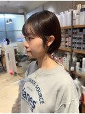 10代からオトナ女性まで似合う『丸みショートボブ』矯正あり