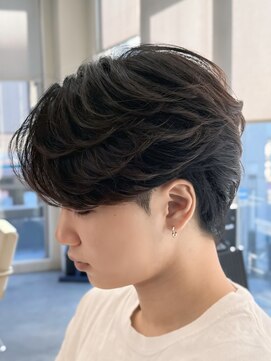 バース 梅田中崎町店(BIRTH) ニュアンスパーマ センターパート