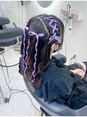 レースアップ／心斎橋ヘアセット