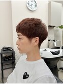 刈り上げショート(クセ毛ver)