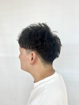 クオリス 上板橋店(QUALIS) ◎簡単スタイリング！短髪パーマ×無造作スパイラル