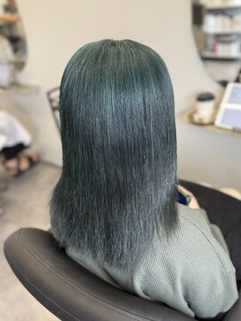 アイスプロドバイブルーム 木更津店(ice prod by bloom) ミディアムヘア/デザインカラー/フェイスフレーミング/木更津