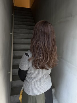 レイキョウト(Ray Kyoto) ハイライトカラー ラベージュラベンダーアッシュ メッシュ