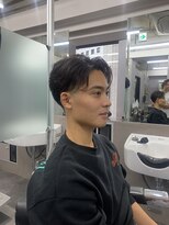 クロムトウキョウ ザ バーバー ネオン 新宿店(CHROM TOKYO the Barber ne/on)&nbsp;センターパート