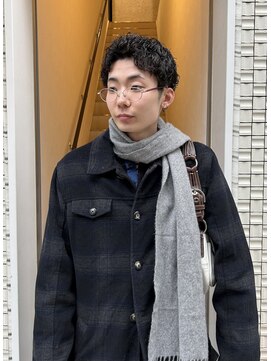 メンズ ニール 名古屋 伏見 丸の内(men's NEELU) pin perm