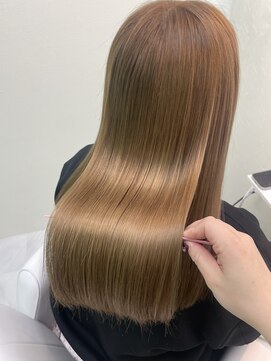 エラ(Ella) ブリーチなしWカラーmilk tea beige