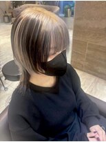 エムテコ(M.techo)&nbsp;ウルフカット/デザインカラー/ローライト/インナーカラー