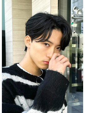 アストラ(ASTRA) MEN’S HAIR/サーフカール/刈り上げセンターパート/札幌