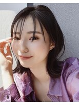 レンク(LENC) 小顔見せシースルーボブ