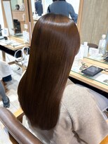 プラグ バイ ネオリーブ(plug by neolive)&nbsp;グレージュx髪質改善［髪質改善/縮毛矯正/韓国］A