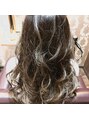 ヘアデザイン オール(hair design all) 細かめのハイライトで立体感のある仕上がりにしました！！