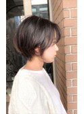 スッキリ馴染む丸みショート