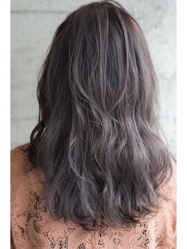 キャプチャー 海老名(capture) 【capture】透き通るラベンダーアッシュ×ミディアムヘア