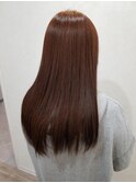 アドミオカラーと、トリートメントで作る。うるツヤロング