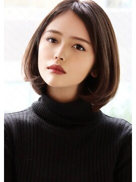レウナ 外苑前(Reuna) 【30代40代50代】乾かすだけで決まる毛先ワンカールひし形ボブ