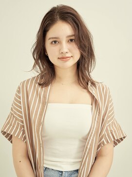 エンタク 新宿三丁目店(enntaku) マロンベージュ/Aライン/かきあげ/くすみカラー[新宿三丁目]