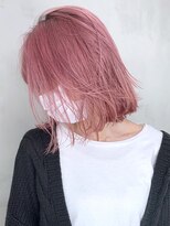 アイティー バイ アルバム 中野店(IT by ALBUM)&nbsp;ピンク_カーキグレージュマッシュショート_ba318883