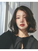 テラコッタ/韓国風ヨシンモリ/流れるレイヤー/前髪[銀座]